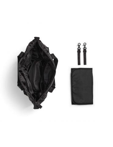 Elodie Torba do przewijania Quilted Black