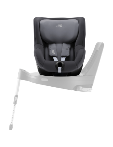 Britax Romer Dualfix 5Z obrotowy fotelik samochodowy 0-18kg Midnight Grey