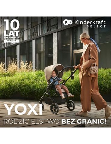 Kinderkraft YOXI Wózek spacerowy beige