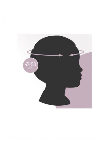 MoMi MIMI Kask biały matowy