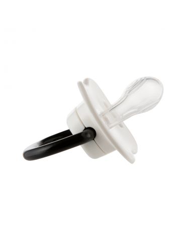 Canpol Babies Smoczek uspokajający silikonowy symetryczny BabiesBoo 2 szt. białe