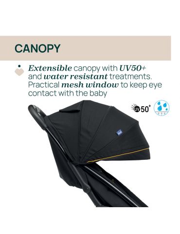 Chicco Glee Wózek spacerowy Uneven black