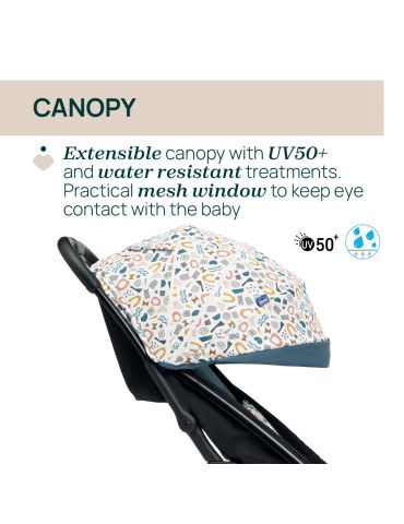 Chicco Glee Wózek spacerowy Joyful teal Chicco Glee Wózek spacerowy Joyful teal