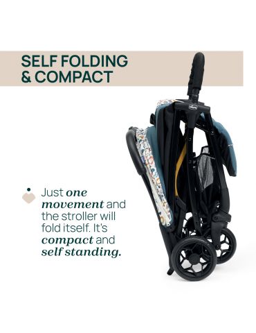 Chicco Glee Wózek spacerowy Joyful teal Chicco Glee Wózek spacerowy Joyful teal