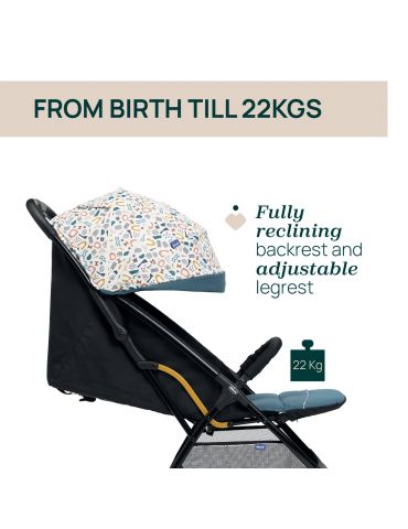 Chicco Glee Wózek spacerowy Joyful teal Chicco Glee Wózek spacerowy Joyful teal