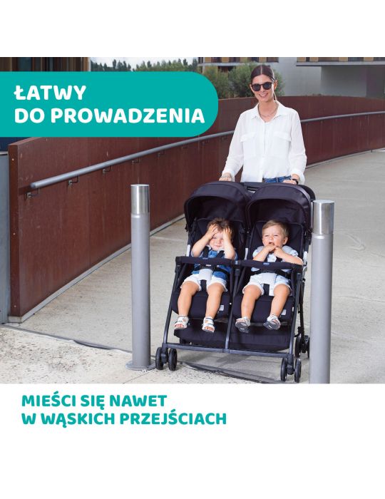 Chicco Ohlala Twin Wózek spacerowy Silver cat