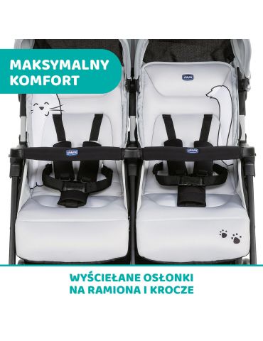 Chicco Ohlala Twin Wózek spacerowy Silver cat