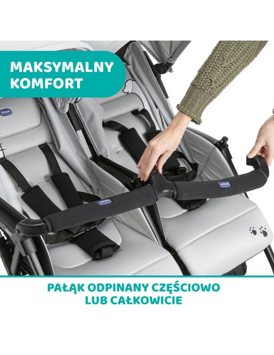 Chicco Ohlala Twin Wózek spacerowy Silver cat
