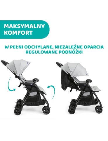 Chicco Ohlala Twin Wózek spacerowy Silver cat