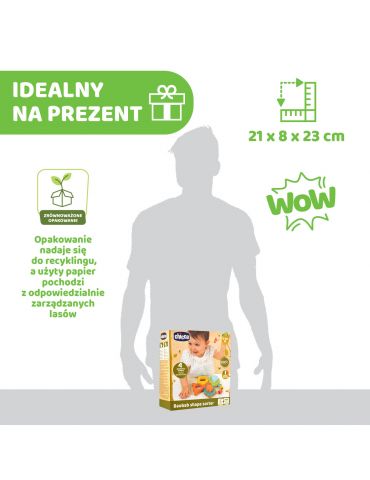 Chicco Sorter kształtów Baobab Eco+ Chicco Sorter kształtów Baobab Eco+