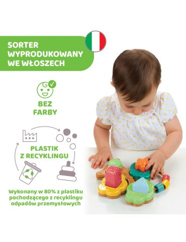 Chicco Sorter kształtów Baobab Eco+ Chicco Sorter kształtów Baobab Eco+