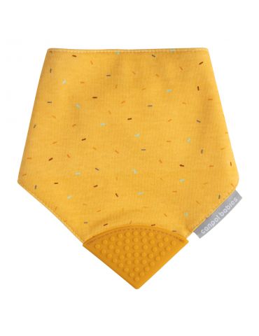 Canpol Babies Śliniak materiałowy z gryzakiem