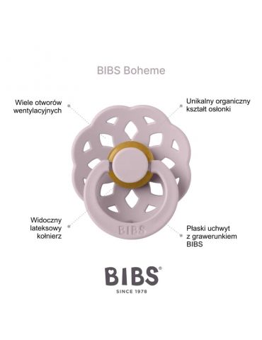 Baby in World Smoczek uspokajający Bibs Boheme Blossom M 6-18
