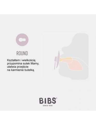 Baby in World Smoczek uspakajający Bibs Desert sand S 0-6 Baby in World Smoczek uspakajający Bibs Desert sand S 0-6