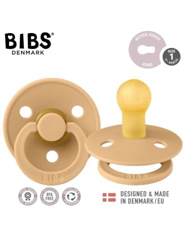 Baby in World Smoczek uspakajający Bibs Desert sand S 0-6 Baby in World Smoczek uspakajający Bibs Desert sand S 0-6