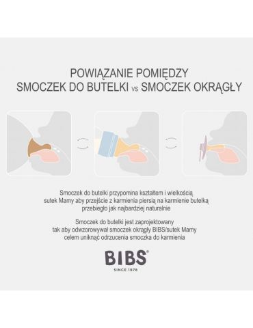 Baby in World Smoczek uspakajający Bibs Desert sand S 0-6 Baby in World Smoczek uspakajający Bibs Desert sand S 0-6