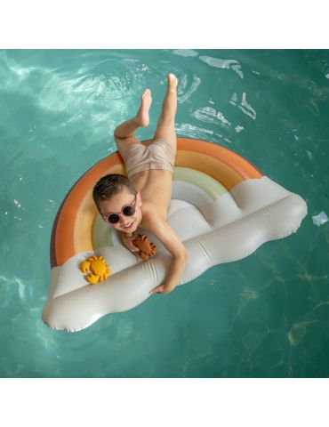 Filibabba Materac plażowy Rainbow 78x124 Tęcza