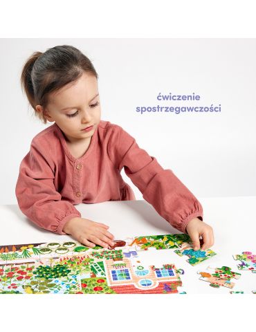 CzuCzu Puzzle Co rośnie w ogródku 3+ 4+