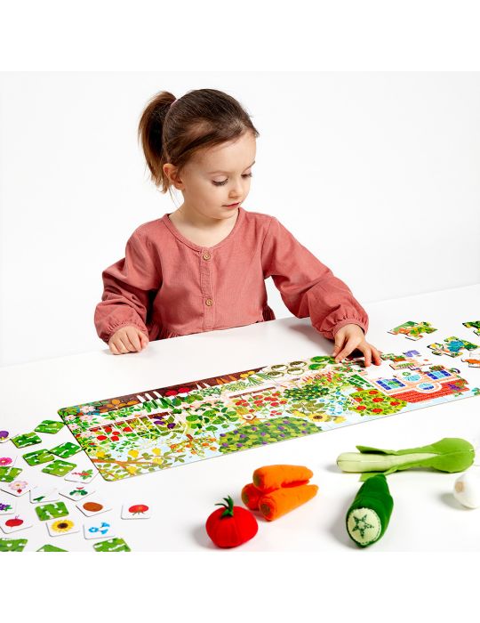 CzuCzu Puzzle Co rośnie w ogródku 3+ 4+