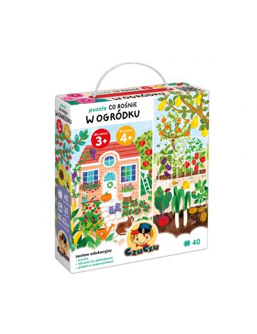 CzuCzu Puzzle Co rośnie w ogródku 3+ 4+
