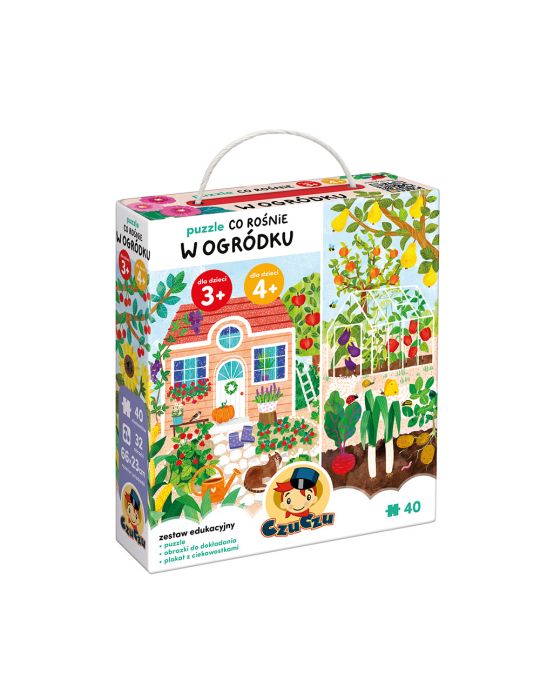 CzuCzu Puzzle Co rośnie w ogródku 3+ 4+