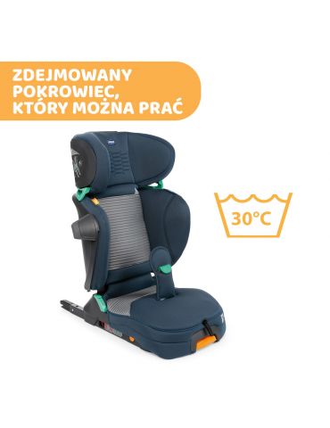 Chicco Fold&Go i-size Air fotelik samochodowy Graphite