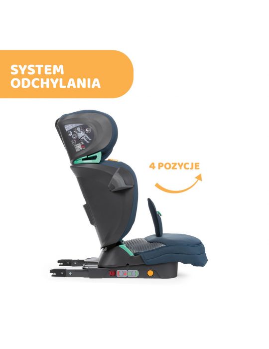 Chicco Fold&Go i-size Air fotelik samochodowy Graphite