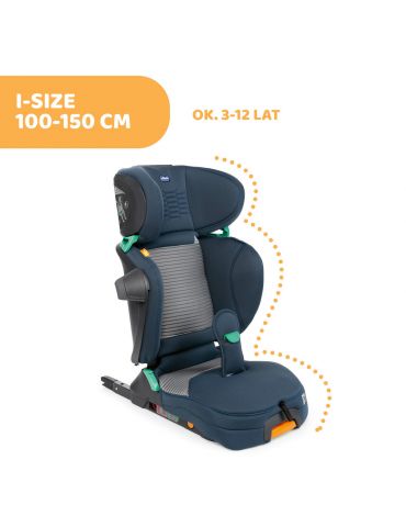 Chicco Fold&Go i-size Air fotelik samochodowy Graphite