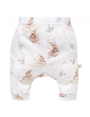 Yosoy Spodnie niemowlęce bawełna organiczna Tutu rabbits Yosoy Spodnie niemowlęce bawełna organiczna Tutu rabbits