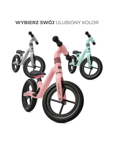 Kinderkraft Rowerek biegowy Xploit różowy