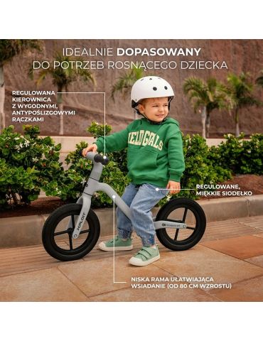 Kinderkraft Rowerek biegowy Xploit szary