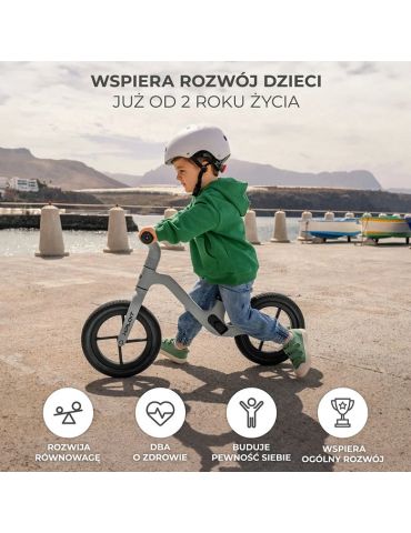 Kinderkraft Rowerek biegowy Xploit szary