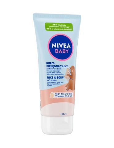 Nivea Baby Krem pielęgnacyjny do twarzy i ciała 100 ml