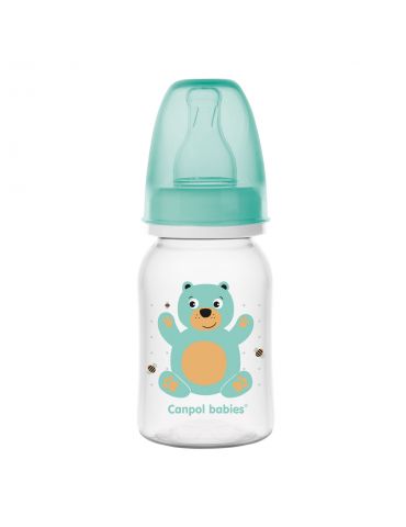 Canpol babies Butelka 120 ml Cute Animals Canpol babies Butelka 120 ml Cute Animals