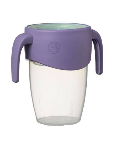 B.box Kubek 360 treningowy niekapek dla dzieci lilac pop