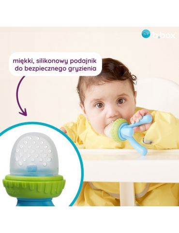 B.box Gryzak do podawania pokarmów błękit