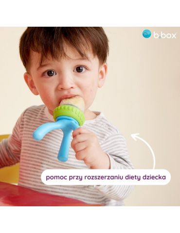 B.box Gryzak do podawania pokarmów błękit