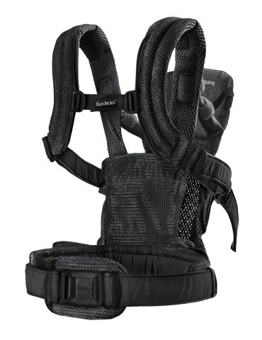 Babybjorn Nosidełko Harmony 3D Mesh Black