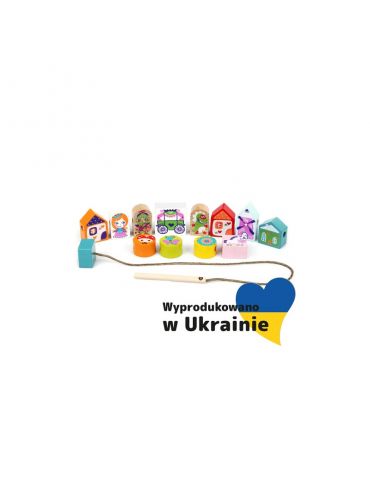 Cubika Nawlekanka drewniana Księżniczki