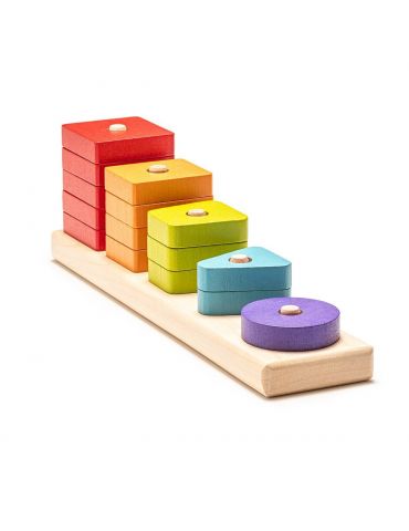 Cubika Sorter drweniany Figury geometryczne