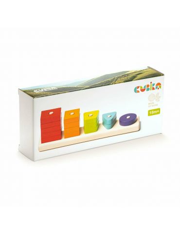 Cubika Sorter drweniany Figury geometryczne