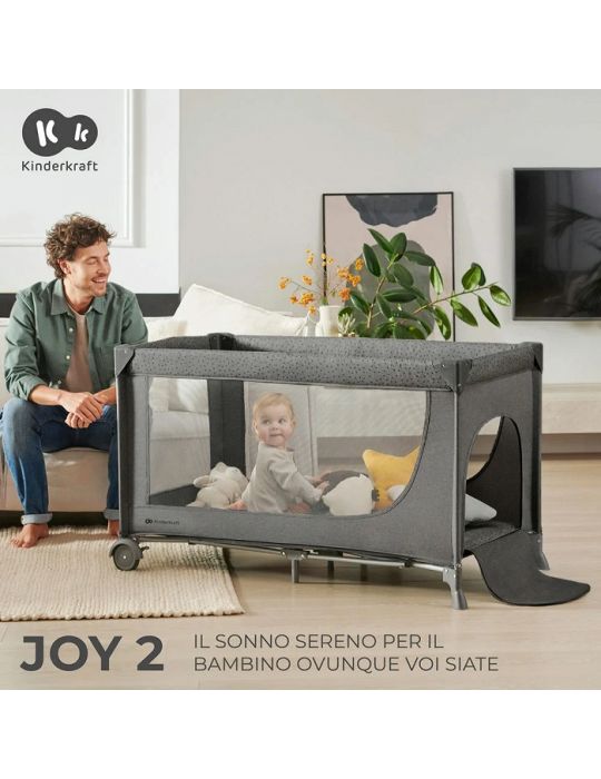 Kinderkraft Łóżeczko turystyczne Joy 2 beżowy