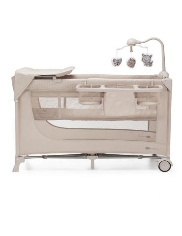 Kinderkraft Łóżeczko turystyczne  Joy 2 z akcesoriami beżowe Kinderkraft Łóżeczko turystyczne  Joy 2 z akcesoriami beżowe