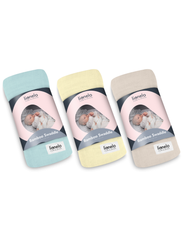 Lionelo Otulacz bambusowy dla dziecka 120x120 Yellow lemon