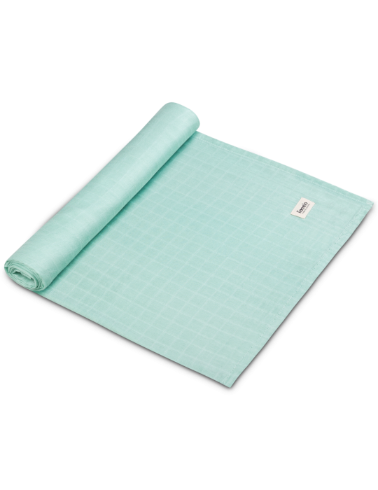 Lionelo Otulacz bambusowy dla dziecka 120x120 Green Mint