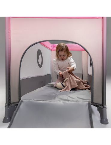 Lionelo Łóżeczko turystyczne Stefi Green Turquoise