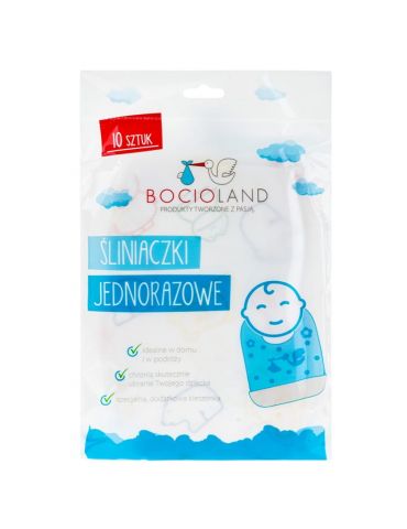 Bocioland  Śliniak jednorazowy 10 szt