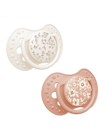 Lovi Smoczek silikonowy dynamiczny 18m+ Blosson ivory