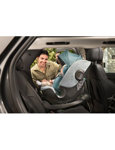 Chicco Bi-Seat Air i-size Fotelik samochodowy z baza full 360 Teal blue