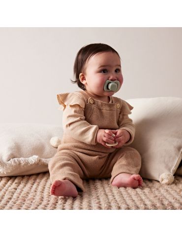 B.Box Smoczek silikonowy symetryczny 6m+ szałwia/wanilia